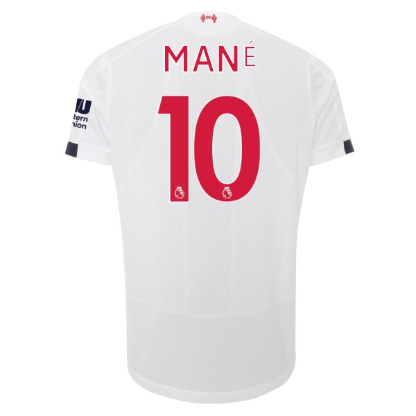 Camiseta Liverpool NO.10 Mane Replica Segunda Ropa 2019/20 Blanco